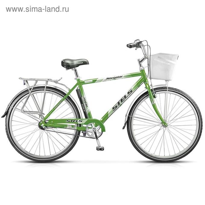 Велосипед 28&quot; Stels Navigator-380 Gent, 2015, цвет чёрный/зелёный, размер 20&quot; 1322518