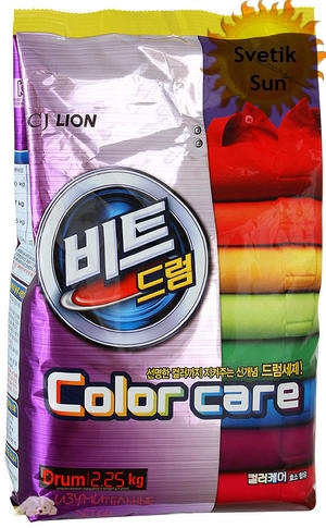 CJ LION Стир/порошок &quot;Beat Drum Color&quot; 2250гр для цветного белья автомат (м.у.)