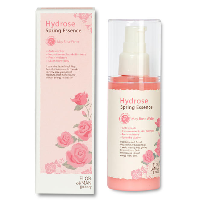 Эссенция для лица FlorDeMan Hydrose Essence с розовой водой