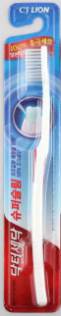 LION Супертонкая зубная щётка для чувствительных десен, (средняя жесткость) «DR. SEDOC»