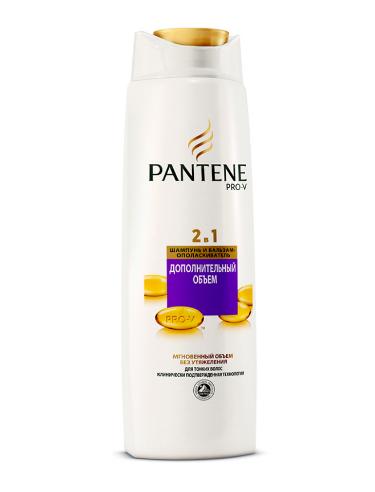 PANTENE Шампунь 2в1 Дополнительный объем 400мл