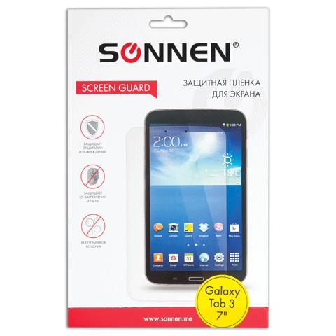 Защитная пленка для Samsung Galaxy Tab 3 7&quot; SONNEN, прозрачн