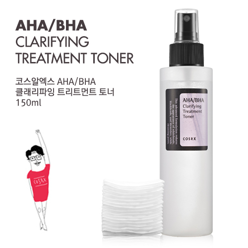 COSRX Тонер с AHA/BHA кислотами Clarifying Treatment Toner