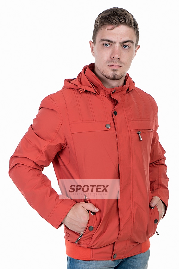 Мужская куртка FP-0904-1 терракотовый