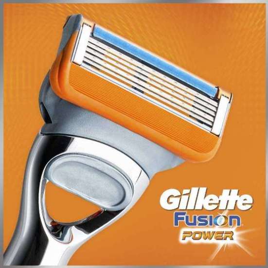 Gillette сменные кассеты Fusion Power 2 шт