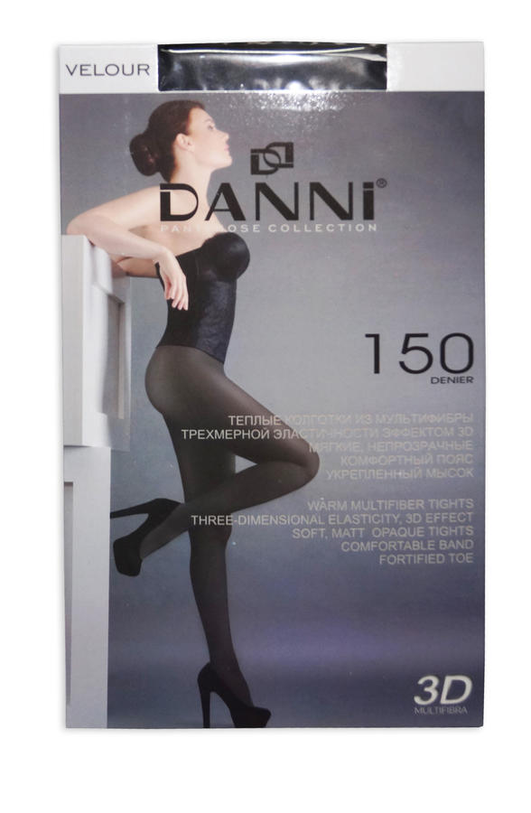 Женские колготки DANNI Velour 3D