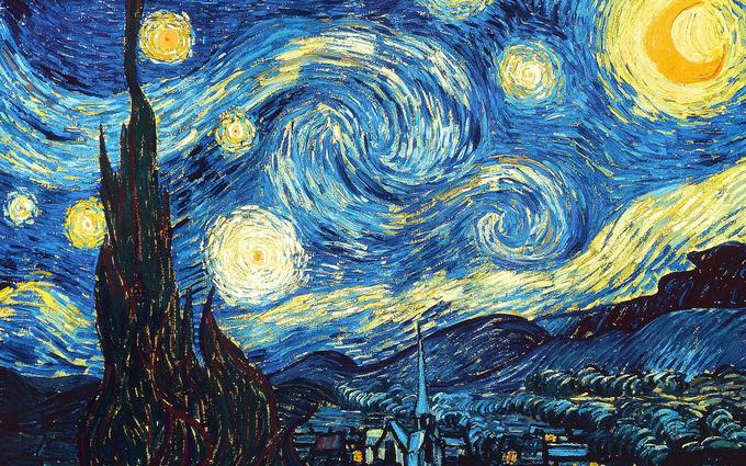 Купальник «Звездная ночь» Ван Гог