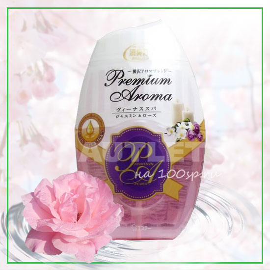 &quot;ST&quot; &quot;Shoushuuriki&quot; Жидкий дезодорант – ароматизатор для комнат с ароматом жасмина и розы, 400 мл