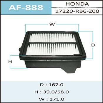 Воздушный фильтр A-888 HEPAFIX   (1/40)