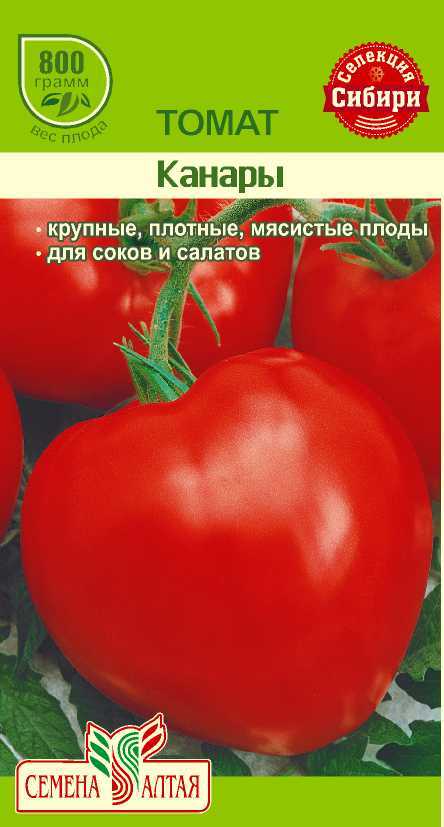 Томат Канары/Сем Алт/цп 0,1 гр. Сибирская Селекция!