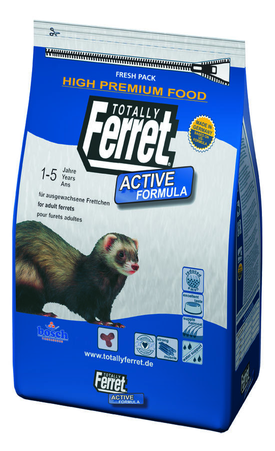 Totally Ferret Active сухой корм для хорьков 7,5 кг, шт