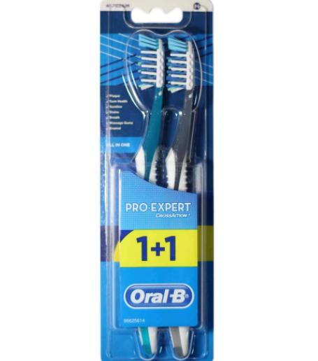 ORAL_B Зубная щетка ProExpert  Все в одном 40 средняя 1+1шт