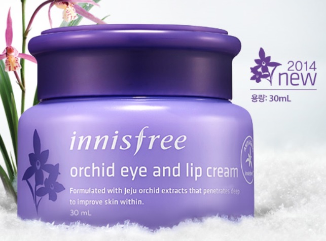 Innisfree Омолаживающий крем для век с экстрактом орхидеи Orchid Eye Cream