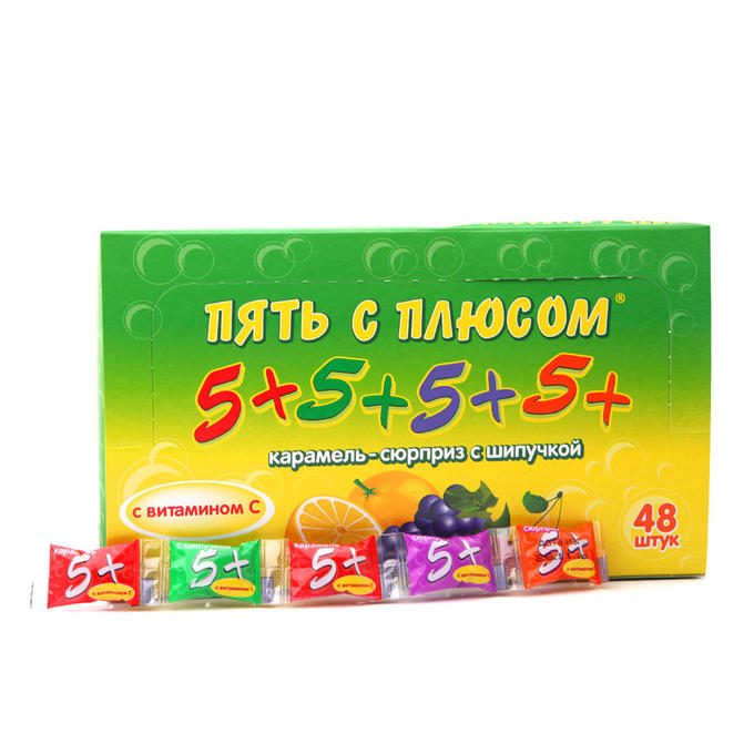 Пять с плюсом конфеты