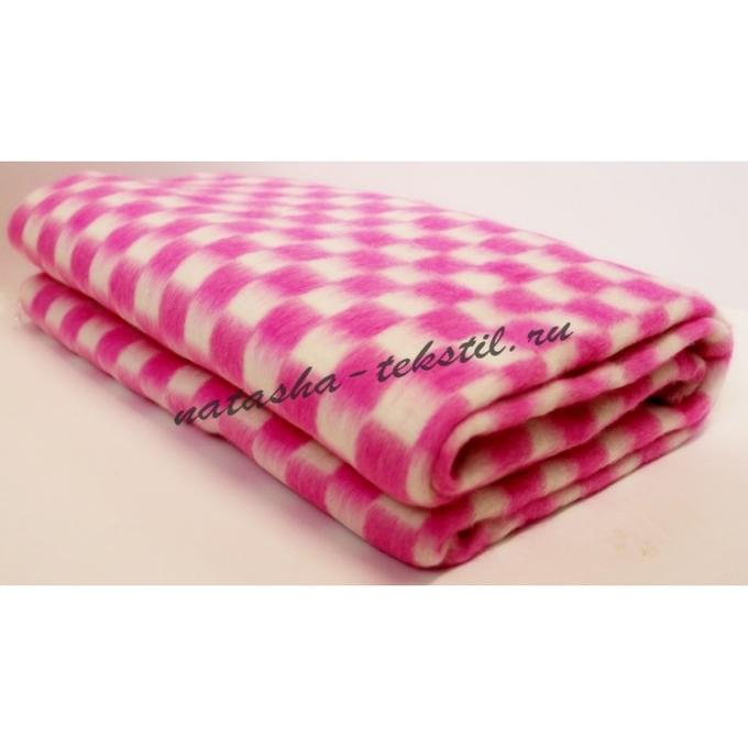 Одеяло детское байковое Ермошка 140х100 розовое