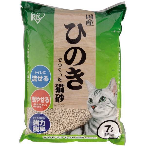 Бумажный наполнитель для кошачьего туалета IRIS из кипариса Кошачьи наполнители из Японии и многое другое в наличии!