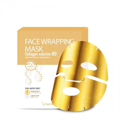 Berrisom Face wrapping mask collagen solution - Укрепляющая маска с коллагеном 27g