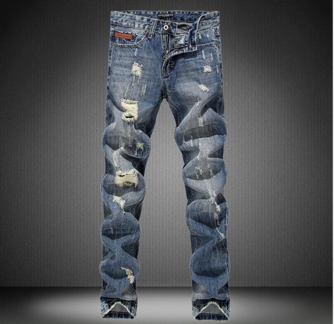 Молодежные рваные джинсы DG