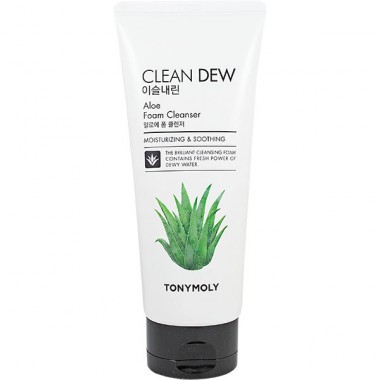TonyMoly Tony Moly Пенка для умывания с экстрактом алоэ Clean Dew Aloe Foam Cleanser