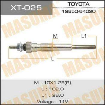 Свеча накаливания MASUMA   PT-150 /1C-1     (1/10/100)