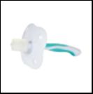 FARLIN - Зубная щетка-тренажер для детей (2-й этап, 6 мес.+, бирюзовый)