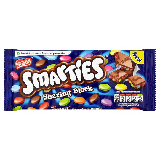 Молочный шоколад Nestle Smarties