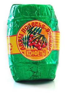 Конфеты Спартак дары Полесья с клюквой