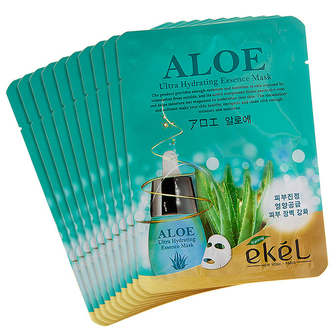 EKEL Aloe Ultra Hydrating Essence Mask Маска с экстрактом алоэ 25 мл