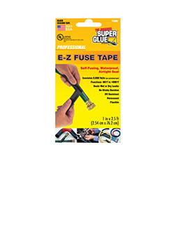 Силиконовая лента E-Z Fuse, черная, 0,76 мE-Z Fuse Tape, Black 2.5ft 2.54in x 76.2cm (Super Glue)