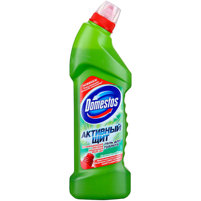 Domestos чист. сред-во Активный щит Свеж.лайма для унитаза 750мл