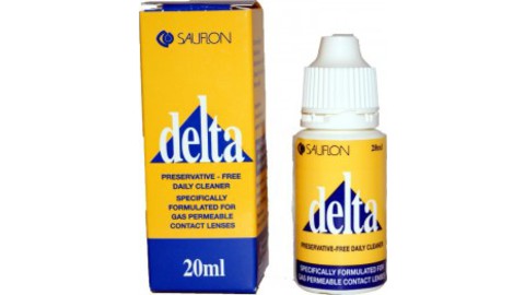 DELTA (Sauflon) 20мл (очиститель для жестких контактных линз)