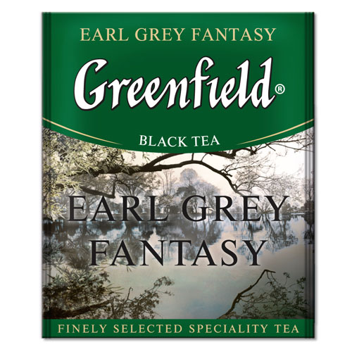 Чай Гринфилд Earl grey fantasy пакет термосаше в п/э уп. 2г 1/100/10 для Horeka , шт
