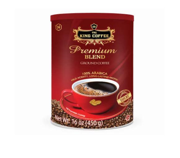 King Coffee- Premium Blend 450GR Молотый