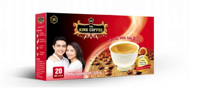 King coffee - 3 in 1 instant - короб. 20 пакет. Растворимый