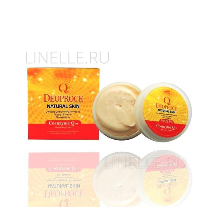 КR/ DEOPROCE Natural Skin Coenzyme Q10 Nourishing cream Крем д/лица &quot;Коэнзим Q10&quot;, 100гр./ №1228