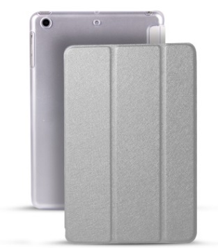 Ультратонкий магнитный чехол для Apple iPad цвет: СЕРЕБРО