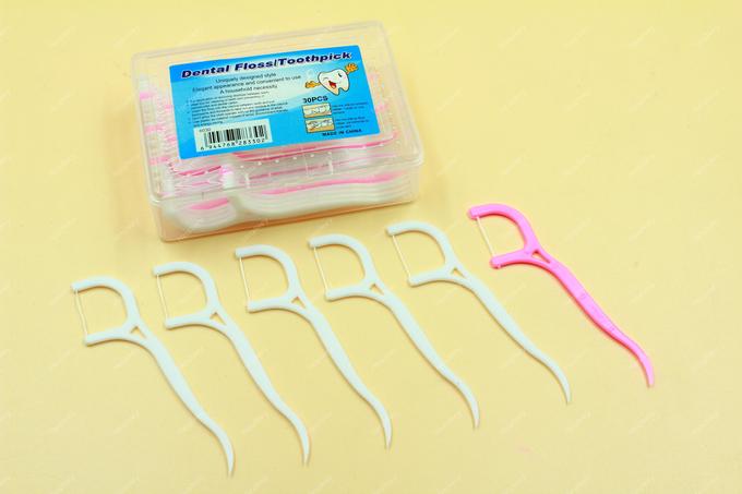 Зубочистки Dental Floos/Toothpick с нитью.