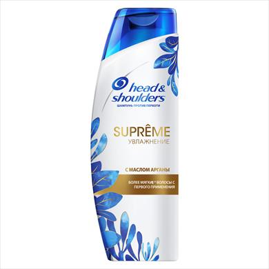 HEAD&amp;SHOULDERS Шампунь против перхоти Supreme Увлажнение Масло Арганы 300мл