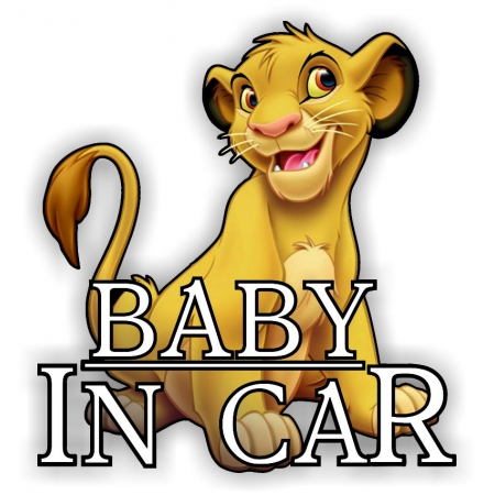 Simba Baby in car