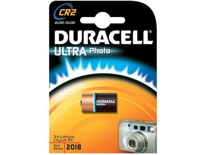 DURACELL Ultra Батарейка литиевая Для фотоаппаратов 3V CR2 1шт