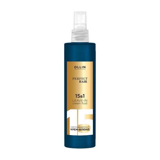 Ollin Professional Флюид 15в1 для волос PERFECT HAIR многофункциональный несмываемый, крем-флюид, спрей, 250 мл