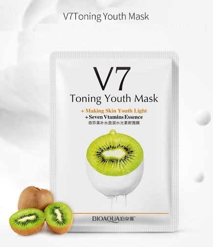 BIOAQUA V7 Витаминная маскас экстрактом киви 30 гр.