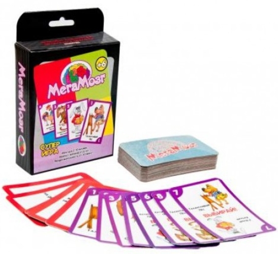 160185--Игра карточная &quot;Мегамозг&quot;