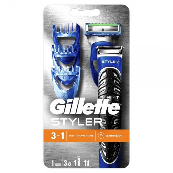 GILLETTE  FUSION ProGlide STYLER  Power Стайлер станок на батарейке + 1 кассета + 3 насадки