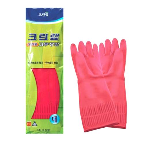 Clean Wrap Уплотненные перчатки из натурального латекса (опудренные) красные размер ХL, 1 пара