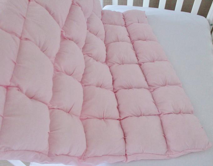 Одеяло Bombon, розовое однотонное