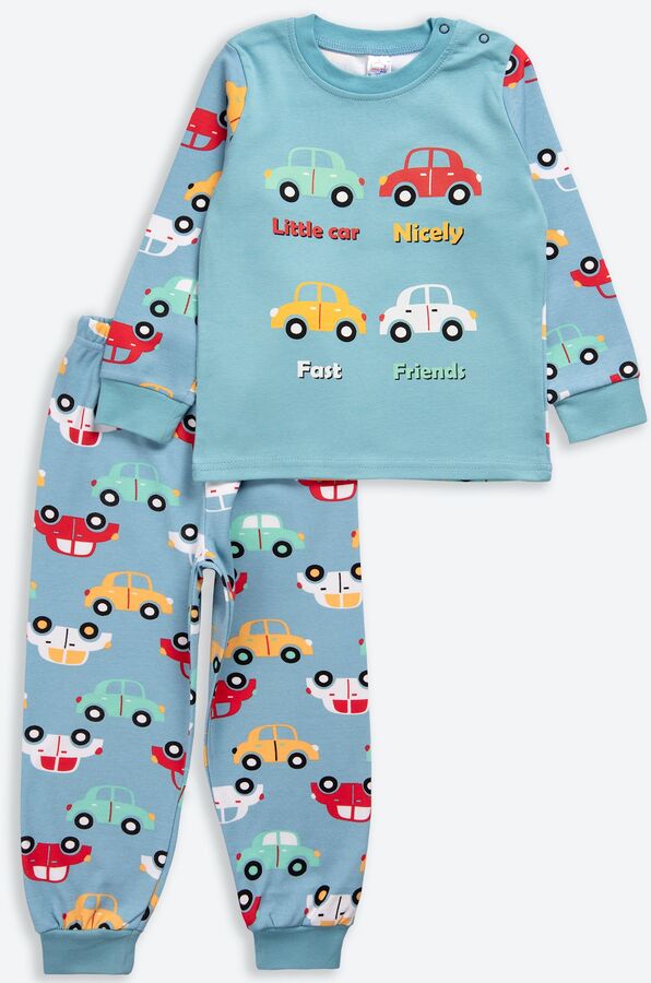 BONITO KIDS Хлопковая пижама из интерлока для мальчика Bonito