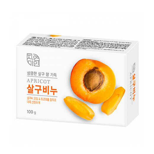 MUKUNGHWA Восстанавливающее туалетное  мыло с маслом абрикоса &quot;Rich Apricot Soap&quot; (кусок 100 г) 48