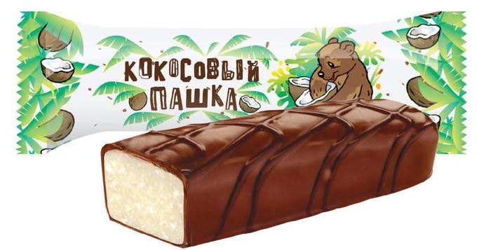 Мишка кокосовый конфеты
