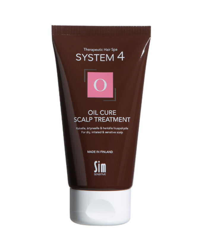 Sim Sensitive System 4 Oil Cure Scalp Treatment Терапевтическая маска-пилинг &quot;О&quot; для глубокого очищения кожи 75 мл
